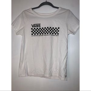 Cropped Vans Brand Top